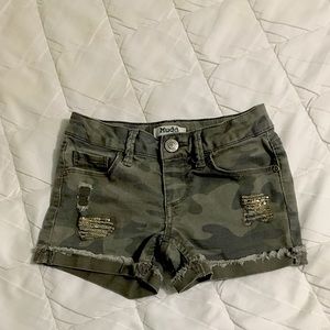 Cute camo shorts